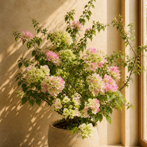 blush & cream bougainvillea shrub